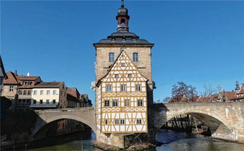 Altes Rathaus in Bamberg. Fotos bernd Kregel