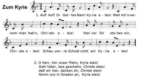 Aus der „Deutschen Bauernmesse“ von Annette Thoma.