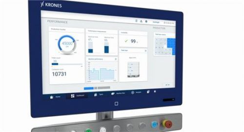 Die prämierte Mensch-Maschine-Schnittstelle von Krones.