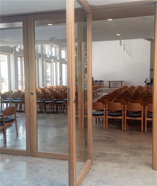 Ein Blick in den umfangreich sanierten Saal.