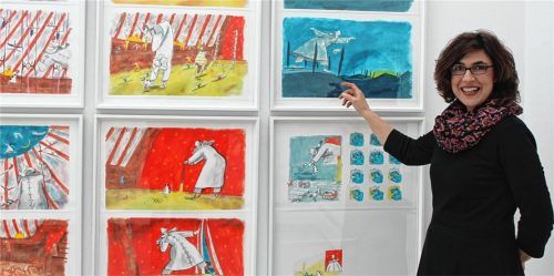 Zielt nicht nur auf den klassischen Ausstellungsbesucher: Galerieleiterin Monika Hauser-Mair. Foto Wunsam