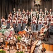 Mit Zither überzeugt