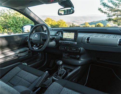 Gehobener Komfort: Der Innenraum des neuen C4 Cactus umhüllt die Insassen wie ein Kokon.Fotos Citroën