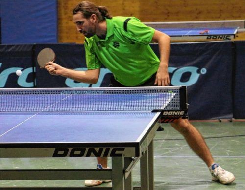 Lukasz Grzyb verlässt den TuS Bad Aibling nach acht Jahren in der Kurstadt, möchte sich aber an diesem Wochenende mit Siegen in den abschließenden Spielen verabschieden.Foto eg