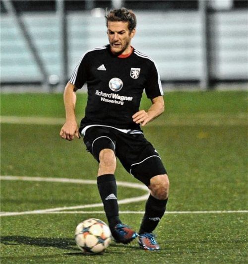 Maxi Hain möchte mit dem TSV Wasserburg heute im nächsten Heimspiel einen weiteren Schritt in Richtung Landesliga machen.