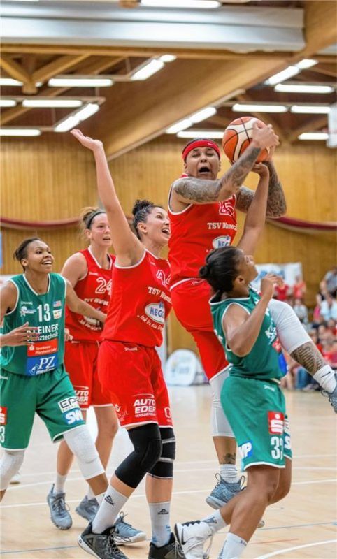 Monique Reid und ihre Mitspielerinnen versuchten gestern alles, wurden aber nicht belohnt.