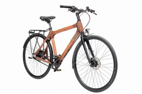 My Kuro ist ein urbanes Bambusrad mit Riemenantrieb von My Boo. Fotos  pd-f