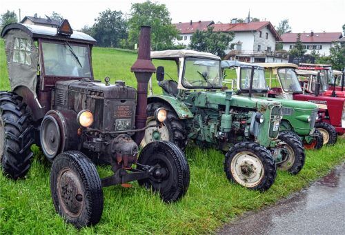 Raritäten, wie dieser Lanz-Bulldog von 1950, werden beim Schlepper-Treffen in Söllhuben am Sonntag, 27. Mai, zu bestaunen sein.Foto Niesen