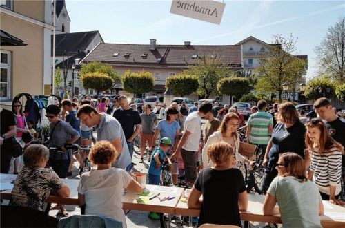 Viele Fahrräder wechseln die Besitzer