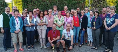 80 Kegelbegeisterte bewiesen bei der Stadtmeisterschaft ihre Klasse.