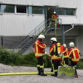 Brand in Asylunterkunft