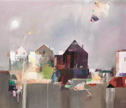 Aquarell von Willy Reichert. Repro re