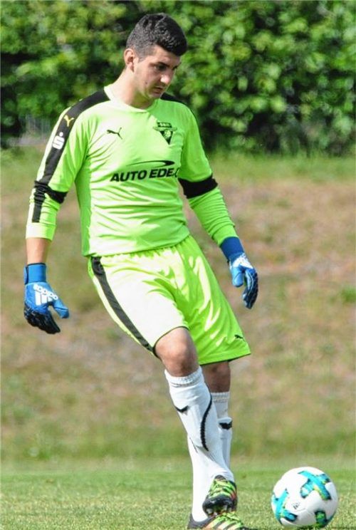 Auch auf ihn kommt es an: Sportbund-Torwart Mihajlo Markovic.Foto Neumeier