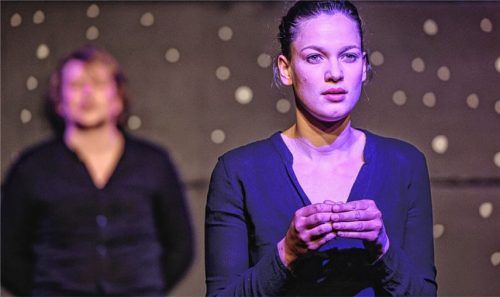 Beeindruckten durch ihre schauspielerische Präsenz: Franz-Xaver Zeller als Nico und Michaela Weingartner als Mascha. Foto Flamm