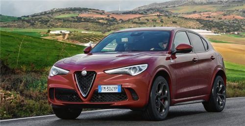 Bei Rosenheim in Bewegung: Alfa Romeo Stelvio Quadrifoglio. Foto Auto-Medienportal.Net/Alfa Romeo/Thomas Stark