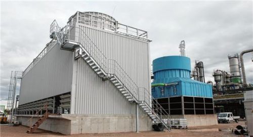 Dank einer Sanierung und Modernisierung werden die Rückkühlsysteme effizienter und leistungsfähiger. re