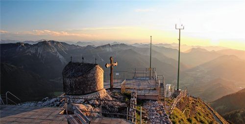 Die Wendelinkapelle wurde vor 300 Jahren auf dem Gipfel des Wendelsteins errichtet. Foto Hinz