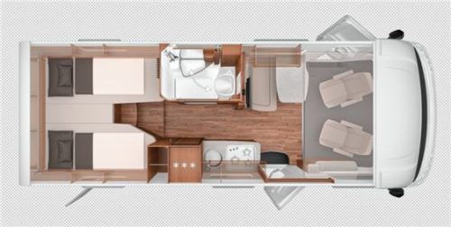 Die Wohnmobile sind mit allem ausgestattet, was es für einen entspannten Urlaub braucht.