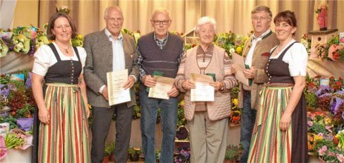 Ehrungen bei den Gartlern