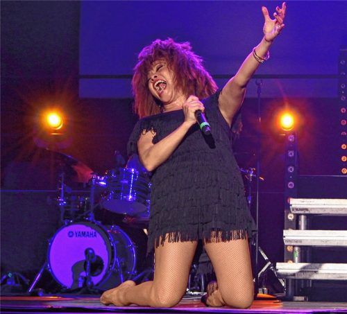 Ein Temperamentsbündel wie ihr Vorbild: Tess „Dynamite“ Smith als Tina Turner. Foto Wunsam
