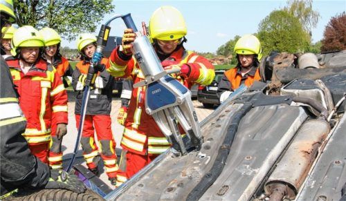 Fahrzeugtechnik und Einsatztaktik geprobt