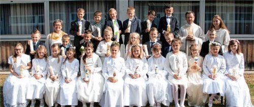 Festliche Erstkommuniongottesdienste in der Stadtkirche Kolbermoor