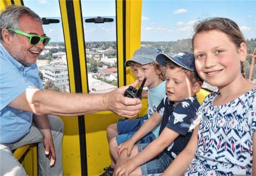 Gelungener Familientag mit aussichtsreichem Höhenflug