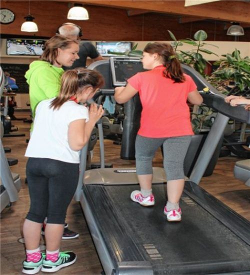 Heiß ersehnt: Der Laufband-Test.