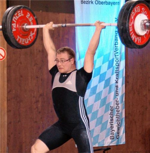 Hermann Voit wurde oberbayerischer Meister.