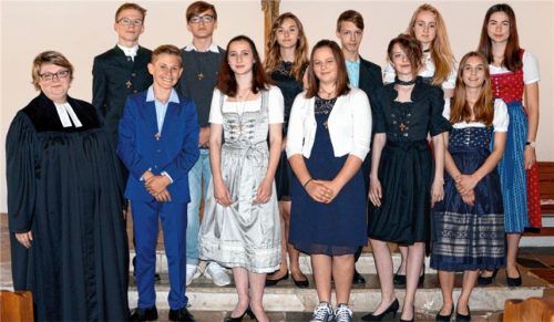 Konfirmation in Christuskirche Raubling