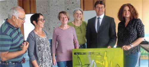 Künstlerkreis Neubeuern: Schlüsselübergabe für die neuen Ausstellungsräume