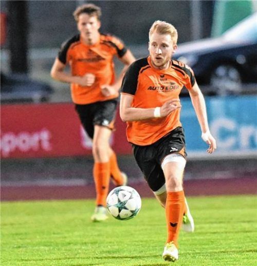 Mit Schwung in das Spiel gegen den Tabellenzweiten: Dominik Recimacher vom SBR. Foto Ziegler