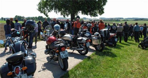 Motorradweihe in Vogtareuth