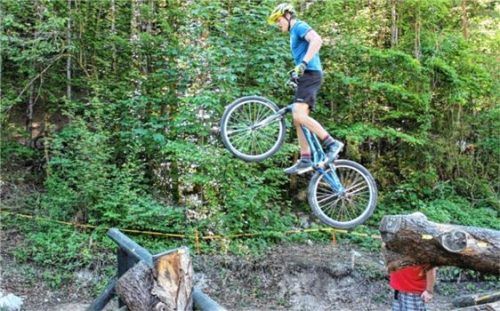 Raphael Zehentner errang am zweiten Tag den Klassensieg.