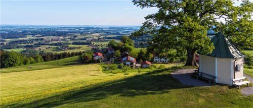 Sanfter Tourismus ist kein Selbstläufer. Blick von der Aussichtskapelle.Foto jt
