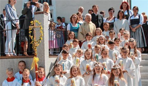 Seit Advent auf den Weg zur Kommunion gemacht