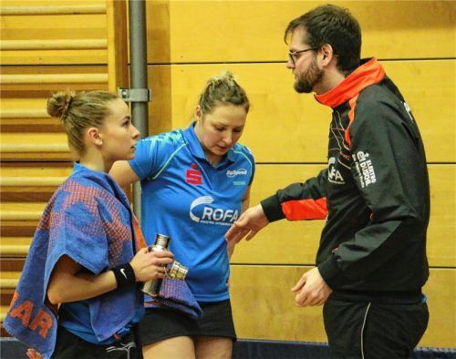 Trainer und Abteilungsleiter Michael Fuchs hofft, dass er heute und am Sonntag das richtige Rezept für seine Schützlinge parat hat.Foto Erlich