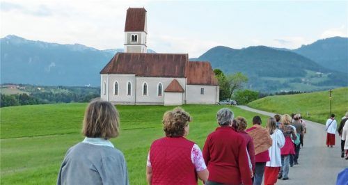 Um göttlichen Beistand gegen Unwetter und Hagel gebeten