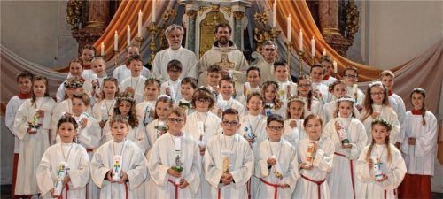 Zum ersten Mal zur heiligen Kommunion