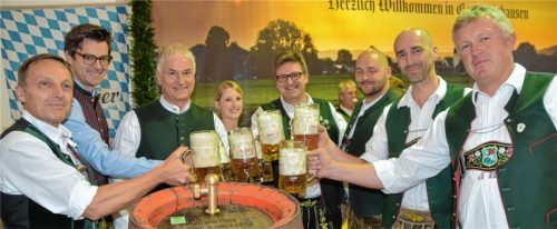 140 Jahre Musikkapelle Großholzhausen: Gelungener Start in Festwoche