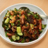 Ein arabisches Reis-Gericht für besondere Anlässe: Kabsa