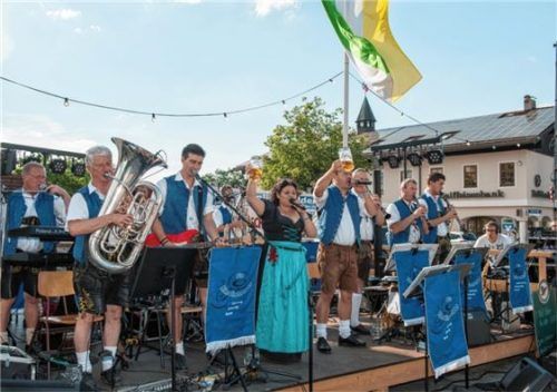 Auf alle Fälle dabei: „Die Karolinenfelder“.Foto  Greiner