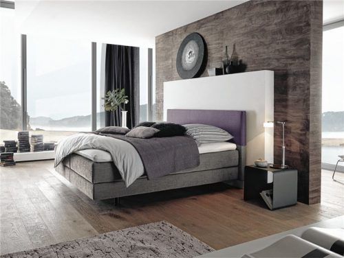 Beim Boxspringbett, auch Amerikanisches Bett oder Continentalbett genannt, bildet anstelle eines Lattenrostes ein gefedertes Untergestell die Basis. Foto Hülsta/akz-o