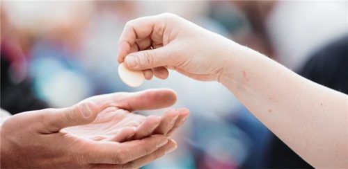 Beim Thema Kommunion tut sich die katholische Kirche mit der Ökumene schwer. Foto dpa