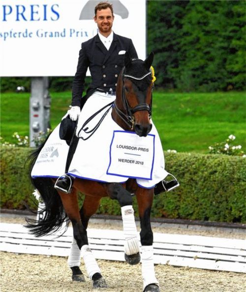 Benjamin Werndl überzeugte mit Famoso.