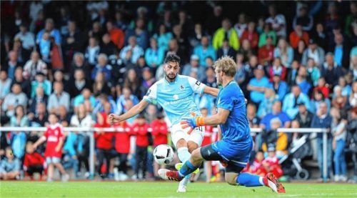 Doppelpack von Sascha Mölders – Münchner Löwen siegten gestern Abend 4:1 in Wasserburg