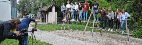 Dreharbeiten in der Freien Waldorfschule