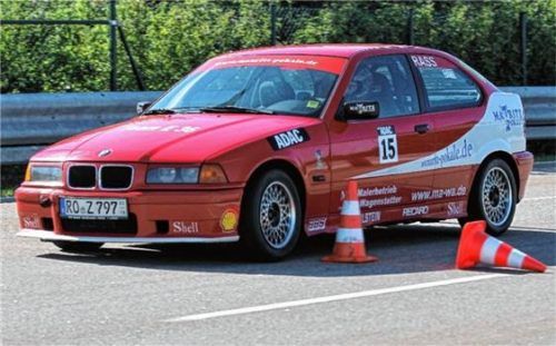 Ein Pylonenfehler hinderte Richard Raß nicht am Sieg in der Klasse G5.