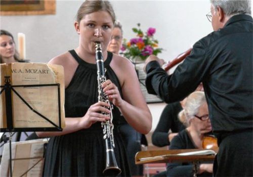 Elisabeth Dögerl verzauberte mit Mozart das Publikum.