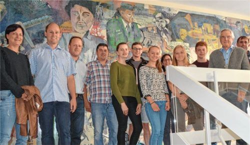 Feuerwehrler aus Großbrannenberg im OVB-Medienhaus